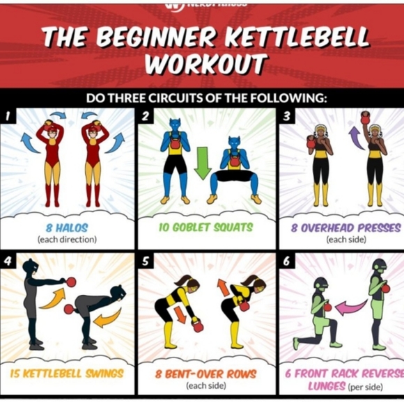KETTLEBELL 10lb Fitness Trainer Core/Ab Equipment Workout Exercise HomeSt - Picture 6 of 16